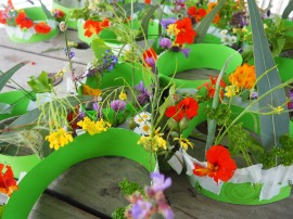 Spring Nature Crown - birthday party